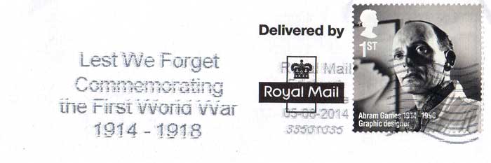 Lest We Forget Commemorating The First World War 1914-1918 - Edinburgh 05.08.14