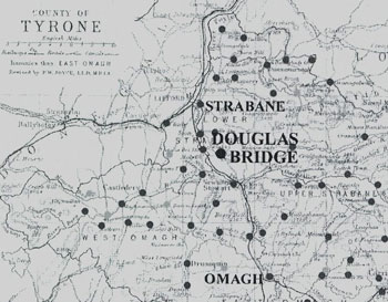 County Tyrone Map