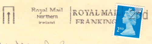 Royal Mail Franking 2nd