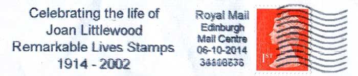 Joan Littlewood Edinburgh Mail Centre