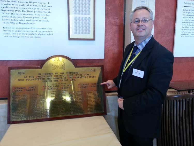 Omagh Great War Commemorative Plaque